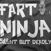 
              Fart Ninja Silent But Deadly Organic Mens T-Shirt
            