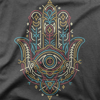 
              Hand Of Fatima Design Organic Womens T-Shirt
            