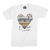 
              Love Is Wild Organic Mens T-Shirt
            