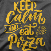 
              Keep Calm And Eat Pizza Organic Mens T-Shirt
            