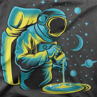 
              Astronaut Making Coffee Art Organic Mens T-Shirt
            