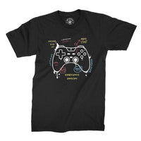 
              Every Day Is Game Day With Joy Stick Design Organic Mens T-Shirt
            