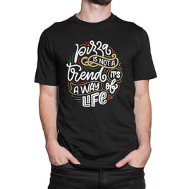 Pizza Is Not A Trend it's A Way Of Life Organic Mens T-Shirt