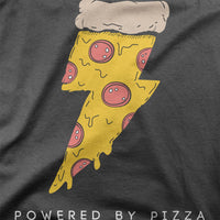 
              Powered By Pizza Organic Mens T-Shirt
            