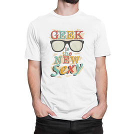 Geek Is The New Sexy Retro Geek Design Organic Mens T-Shirt