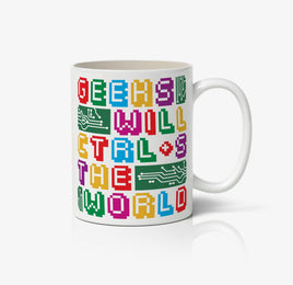 Geeks Will Ctrl + S Save The World Ceramic Mug