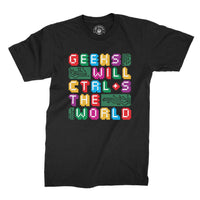
              Geeks Will Ctrl + S Save The World Organic Mens T-Shirt
            