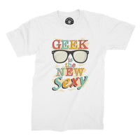 
              Geek Is The New Sexy Retro Geek Design Organic Mens T-Shirt
            