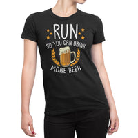 
              Run So You Can Drink More Beer Organic Womens T-Shirt
            