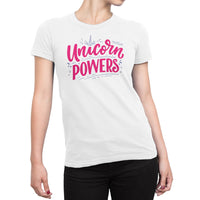 
              Unicorn Powers Organic Womens T-Shirt
            
