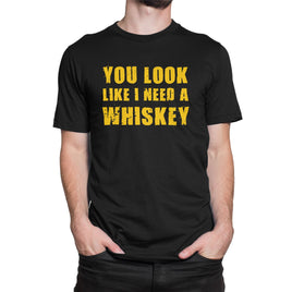 You Look Like I Need A Whiskey Organic Mens T-Shirt