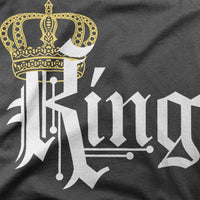 
              King Crown Design Organic Womens T-Shirt
            