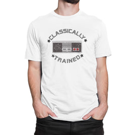 Classically Trained Retro Design Organic Mens T-Shirt
