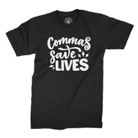 
              Comma Saves Lives Organic Mens T-Shirt
            