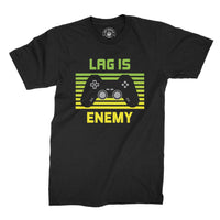 
              Lag Is Enemy Organic Mens T-Shirt
            