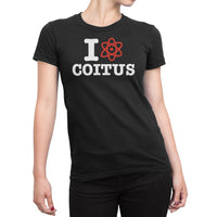 
              I Love Coitus Organic Womens T-Shirt
            