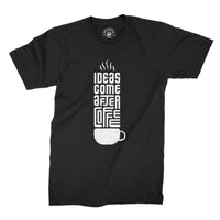 
              Ideas Come After Coffee Organic Mens T-Shirt
            