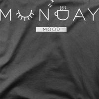 
              Monday Mood With Coffee Tea Cup Design Organic Mens T-Shirt
            