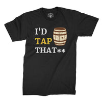 
              I'D Tap That Beer Keg Design Organic Mens T-Shirt
            