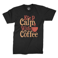 
              Keep Calm With Coffee Organic Mens T-Shirt
            