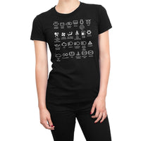 
              Flashing Car Light Symbol Meanings Funny Design Organic Womens T-Shirt
            