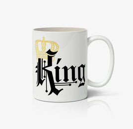 King Crown Design Ceramic Mug