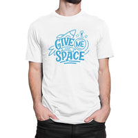 
              Give Me Some Space Rocket Design Organic Mens T-Shirt
            