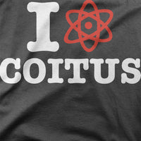 
              I Love Coitus Organic Mens T-Shirt
            