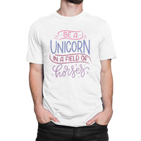 
              Be A Unicorn In A Field Of Horses Organic Mens T-Shirt
            