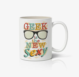 Geek Is The New Sexy Retro Geek Design Ceramic Mug