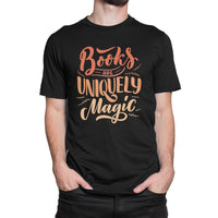 
              Books Are Uniquely Magic Organic Mens T-Shirt
            
