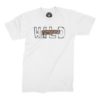 
              Wild Leapord Print Tear Design Organic Mens T-Shirt
            