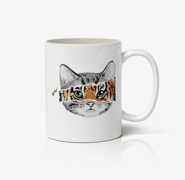 Release Your Little Wild Cat Design Ceramic Mug