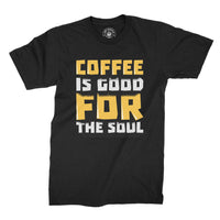 
              Coffee Is Good For The Soul Organic Mens T-Shirt
            