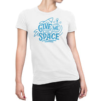 
              Give Me Some Space Rocket Design Organic Womens T-Shirt
            