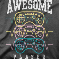 
              Awesome Player 3 Controls Design Organic Mens T-Shirt
            