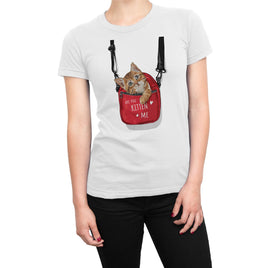 Are You Kitten Me Pouch Bag Organic Womens T-Shirt