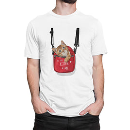 Are You Kitten Me Pouch Bag Organic Mens T-Shirt