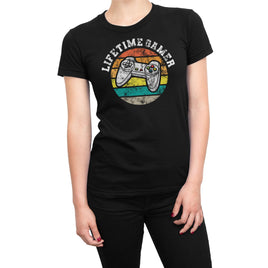 Lifetime Gamer Organic Womens T-Shirt
