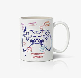 Every Day Is Game Day With Joy Stick Design Ceramic Mug