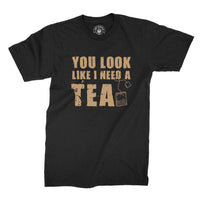 
              You Look Like I Need A Tea Organic Mens T-Shirt
            