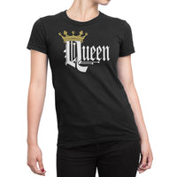 
              Queen Crown Design Organic Womens T-Shirt
            