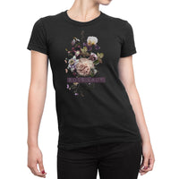 
              Boss Lady Floral Design Organic Womens T-Shirt
            