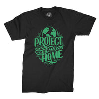 
              Protect Our Home Green Earth Design Organic Mens T-Shirt
            