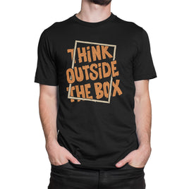 Think Outside The Box Organic Mens T-Shirt