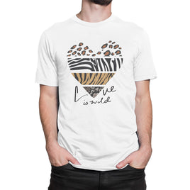 Love Is Wild Organic Mens T-Shirt